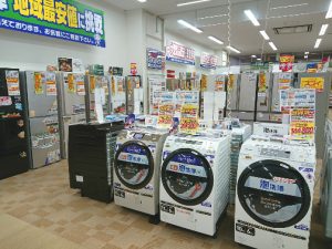 冷蔵庫・洗濯機コーナー