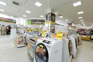 洗濯機・冷蔵庫コーナー