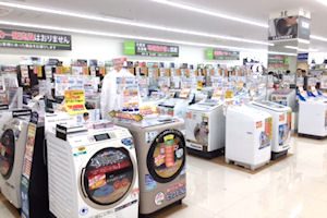 洗濯機コーナー