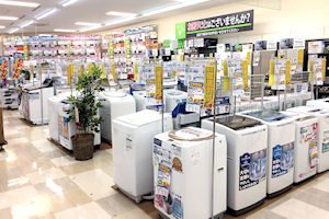洗濯機・冷蔵庫コーナー