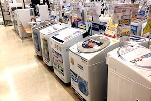 洗濯機コーナー