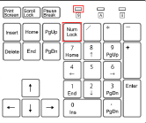 NumLockキー