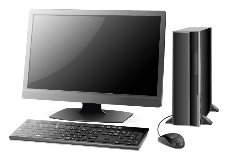 デスクトップPC【i5／NEC／VN570HS1YB／モニター用途のみ使用可】