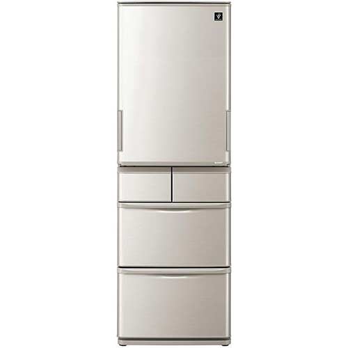 Sharp Sj W412f S 冷蔵庫 シルバー系 5ドア どっちもドア 412l 大型配送対象商品 ノジマオンライン