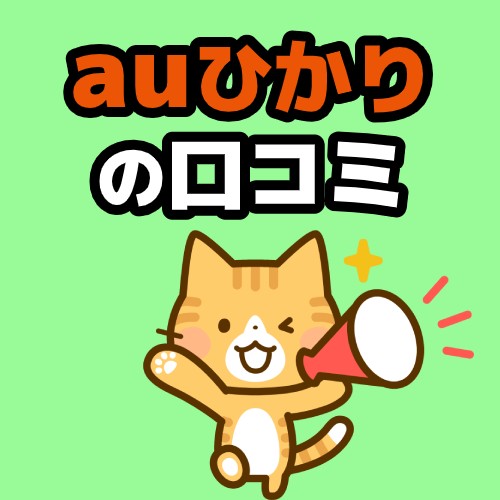 auひかり口コミ