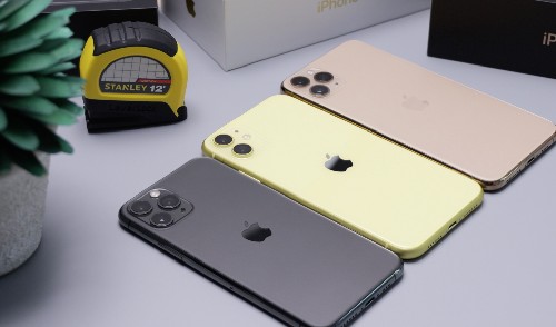 iPhone11シリーズのサイズ比較