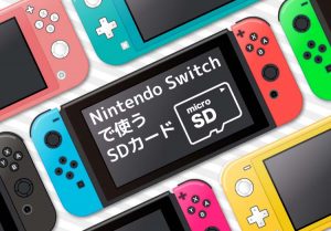 Nintendo Switchで使うSDカード サムネイル画像