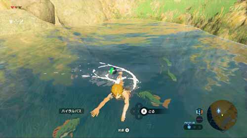 ゼルダの伝説　ブレス オブ ザ ワイルド プレイ画像