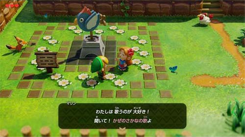 ゼルダの伝説 夢をみる島 プレイ画像