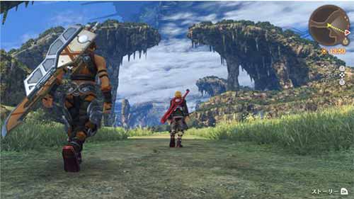 Xenoblade Definitive Edition（ゼノブレイド）プレイ画像