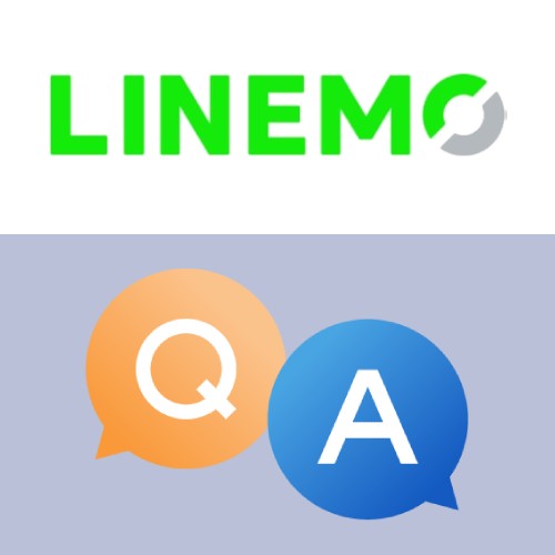 LINEMOのQA