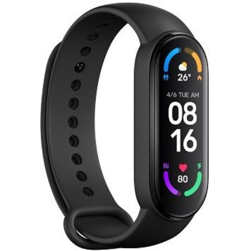 【シャオミ】Mi Smart Band 6 Black MISMARTBAND6-BK