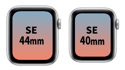 AppleWatchSE画面サイズ