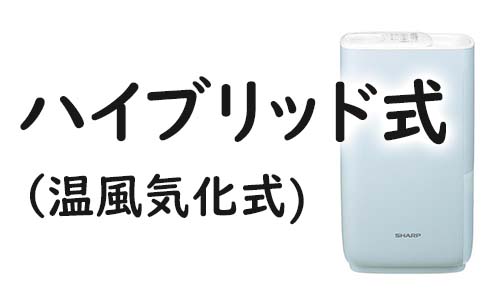 ハイブリッド式加湿器 （温風気化式）