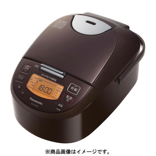 Panasonic 炊飯器【1升/IH炊飯器/ダイヤモンド銅釜/ブラウン】 SR-FD180-T