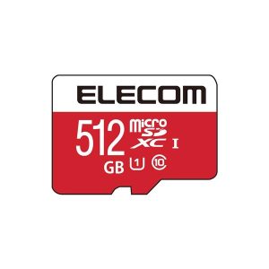 【ELECOM】 microSDXCカード/UHS-I/U1/Class10/NINTENDO SWITCH検証済/512GB GM-MFMS512G