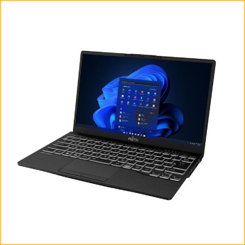 Fujitsu 富士通 ノートPC LIFEBOOK UH90/F3【13.3インチ/Windows 11/Core i7-1165G7/メモリ16GB/SSD512GB/Microsoft Office搭載/ピクトブラック/2021年10月モデル】  FMVU90F3BN  商品コード：4580620241022