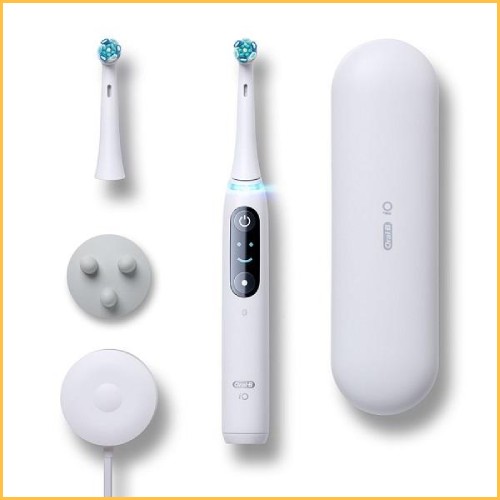 BRAUN ブラウン 電動歯ブラシ Oral-B（オーラルビー） iO（アイオー）シリーズ iO8 ホワイトアラバスター  IOM82A11BCWT商品コード：4210201328049