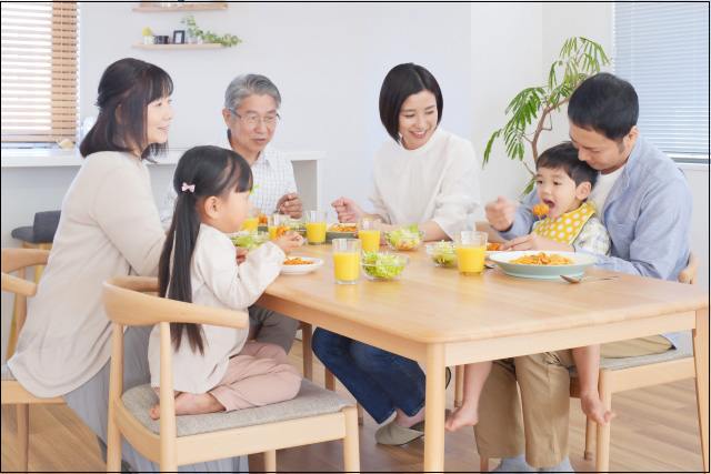 使用人数による大きさの目安