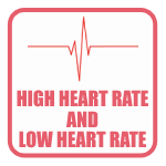 高心拍数と低心拍数の通知