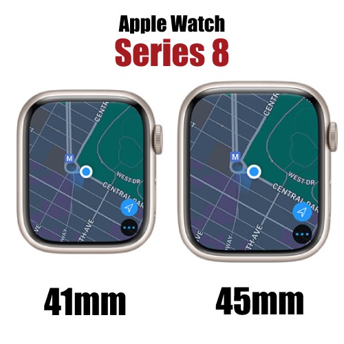Apple Watch Series8のサイズ