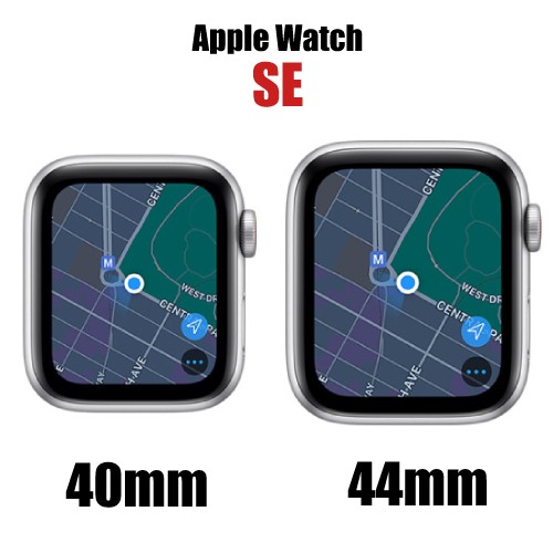 Apple Watch SEのサイズ