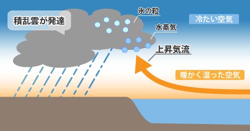 大雨の原因を簡単に理解しよう