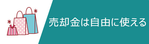 獲得したお金を自由に使える