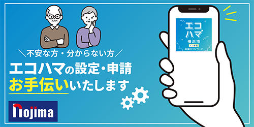 ノジマでは、オンライン申請のお手続きのお手伝いをさせていただきます。