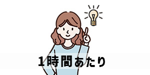 1時間あたりの電気代の計算例