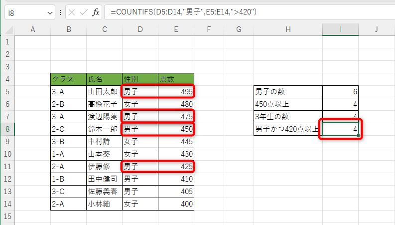 ExcelのCOUNTIF関数-17
