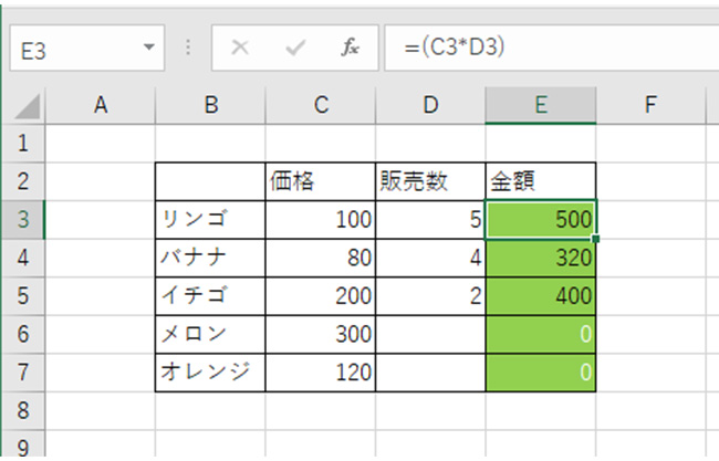 0が白色に表示されてしまう