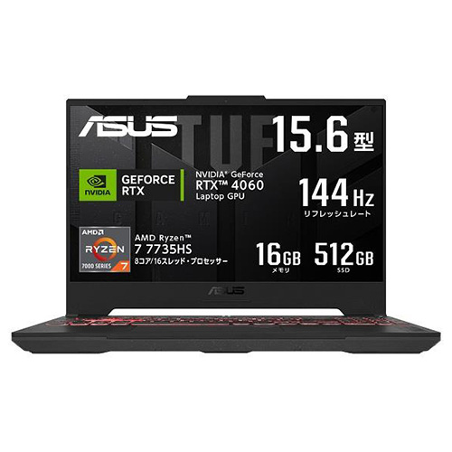 ASUS　 FA507NV-R7R4060