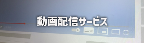 動画配信サービスを利用できる