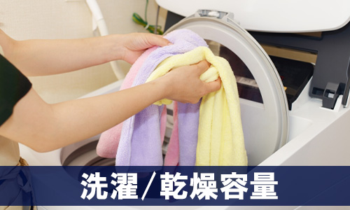 洗濯/乾燥容量