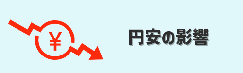 円安が続いているから