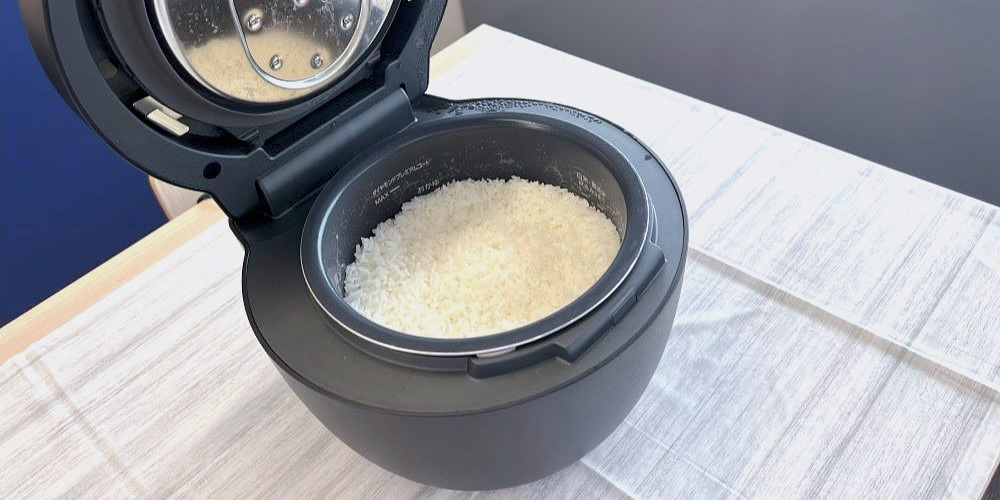 ビストロ炊飯ブレンド米：炊き上がり1