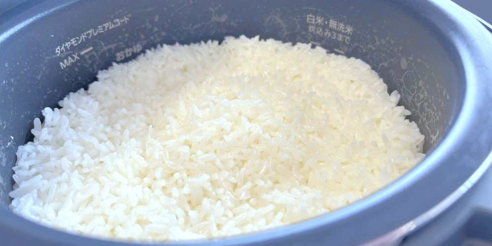 ビストロ炊飯ブレンド米：炊き上がり2