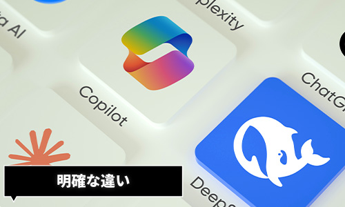 Copilot in WindowsとCopilot+ PCの比較表のイメージ
