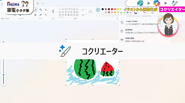 コクリエーター機能