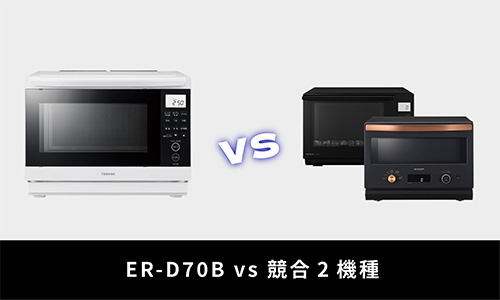 ER-D70B vs 競合2機種
