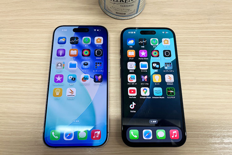 iPhone16との比較１
