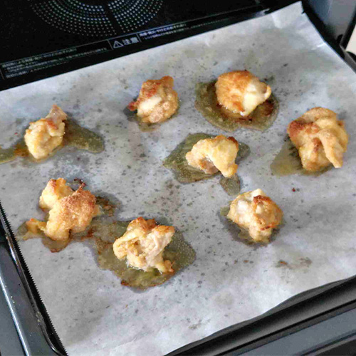 ER-D70B から揚げ焼き上がり