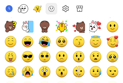 すべての絵文字でLINEリアクションが可能に