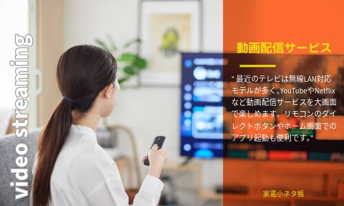 動画配信サービスの視聴