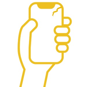 スマホの画面割れがある場合