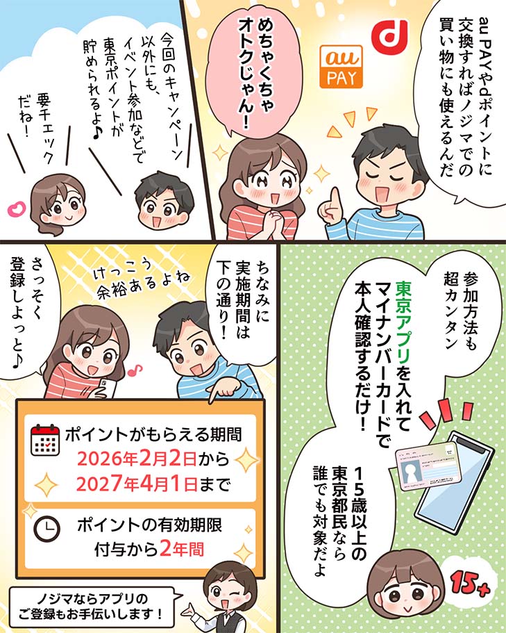 東京アプリの漫画3ージ目