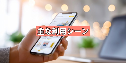 主な利用シーン