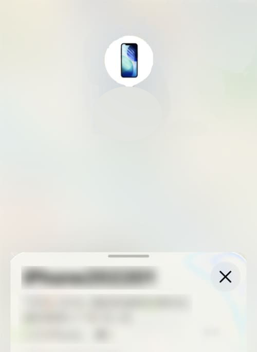 選択したデバイスの位置情報がマップ上に表示されます。