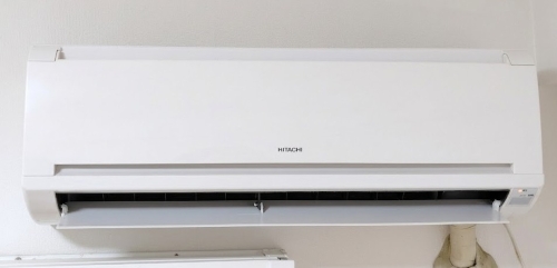 冷房のまま約10分運転させる